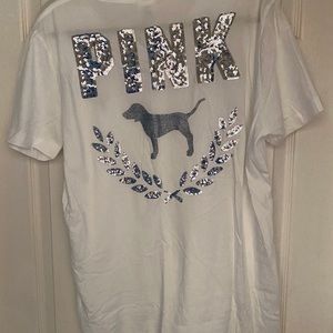 Victoria’s Secret Pink sequined t-shirt
